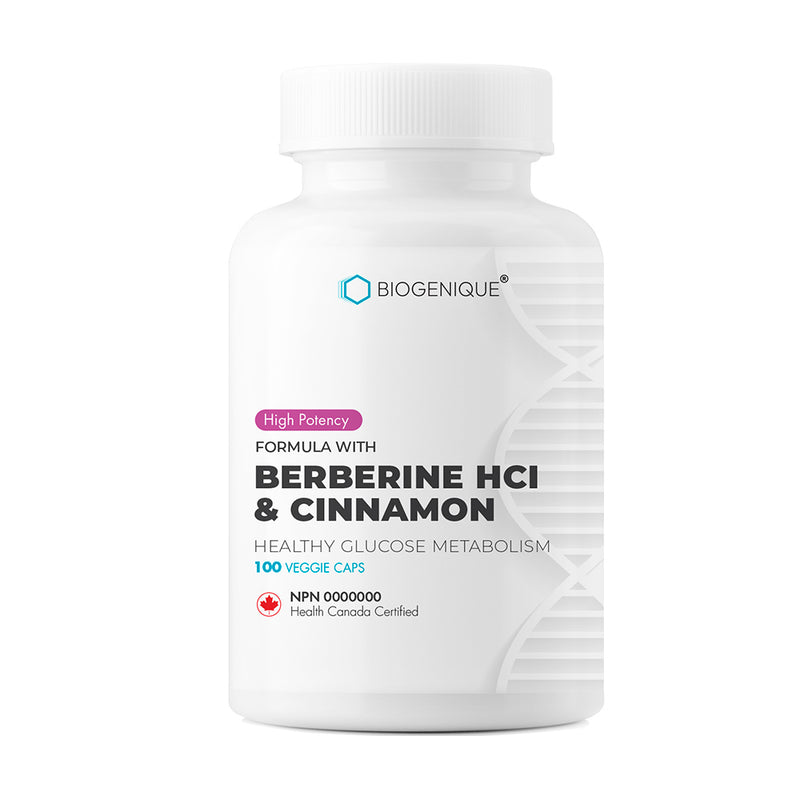Formula with Berberine HCI & cinnamon