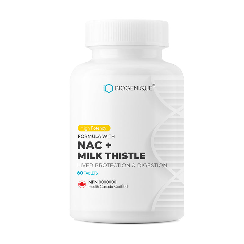 NAC + Milk Thistle formula