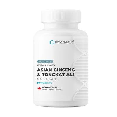 Formule ginseng asiatique &amp; Tongkat ali