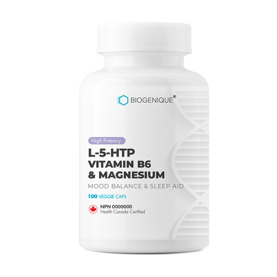L-5-HTP + Vitamin B6 & Magnesium