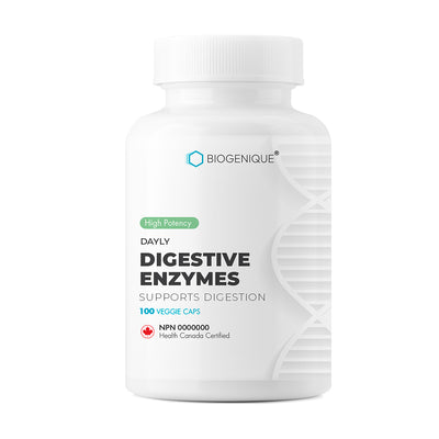 Enzymes digestives quotidiennes