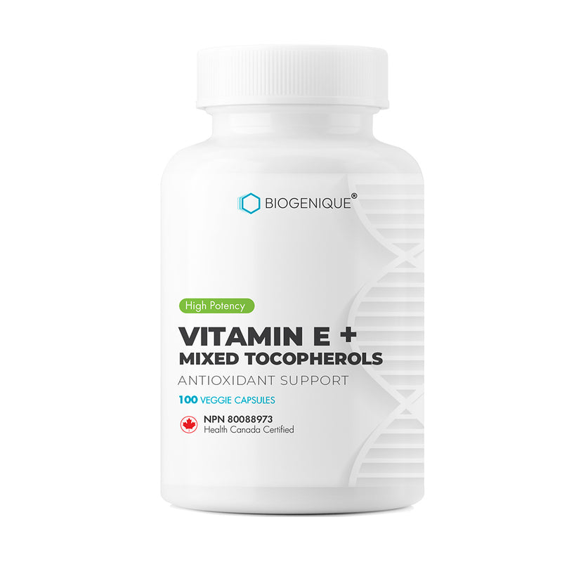 Vitamine E + tocophérols mixtes