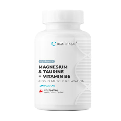 Magnésium + Taurine + Vitamine B6