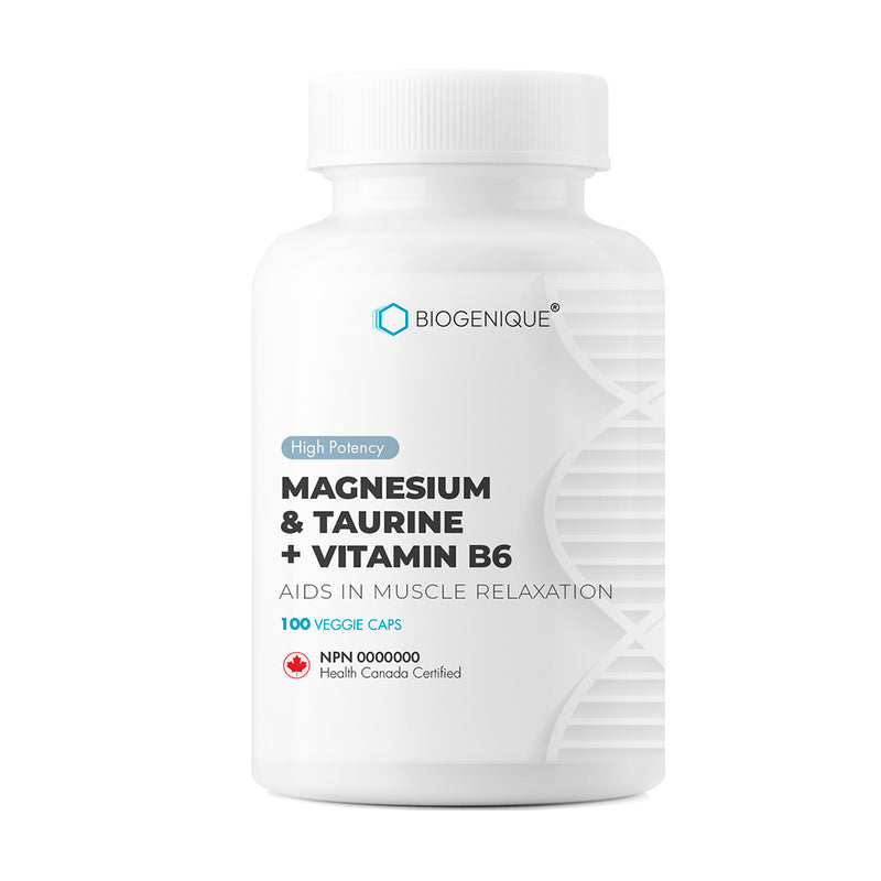 Magnesium + Taurine + Vitamin B6